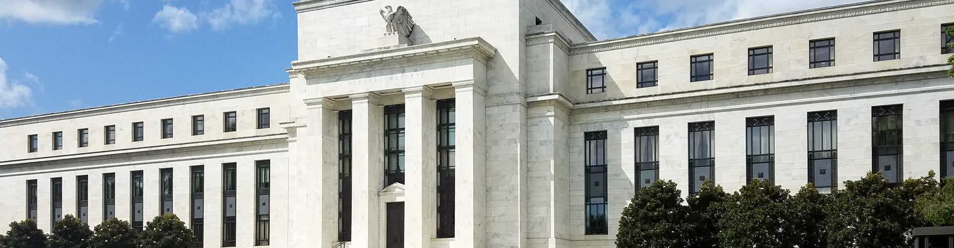 Image of Federal Reserve building in USA