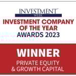 Investment Trusts - Investment Week Awards 2023 logo